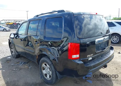 2010 Honda Pilot Lx из США, поврежденный, VIN 5FNYF4H20AB025885